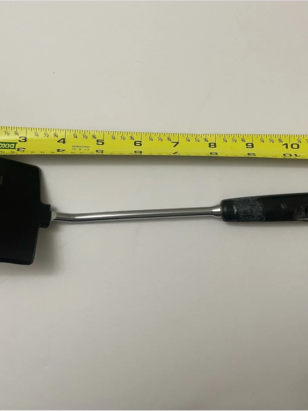 Vintage Ekco Slotted Nylon Spatula Turner Flipper Black Plastic  Handle